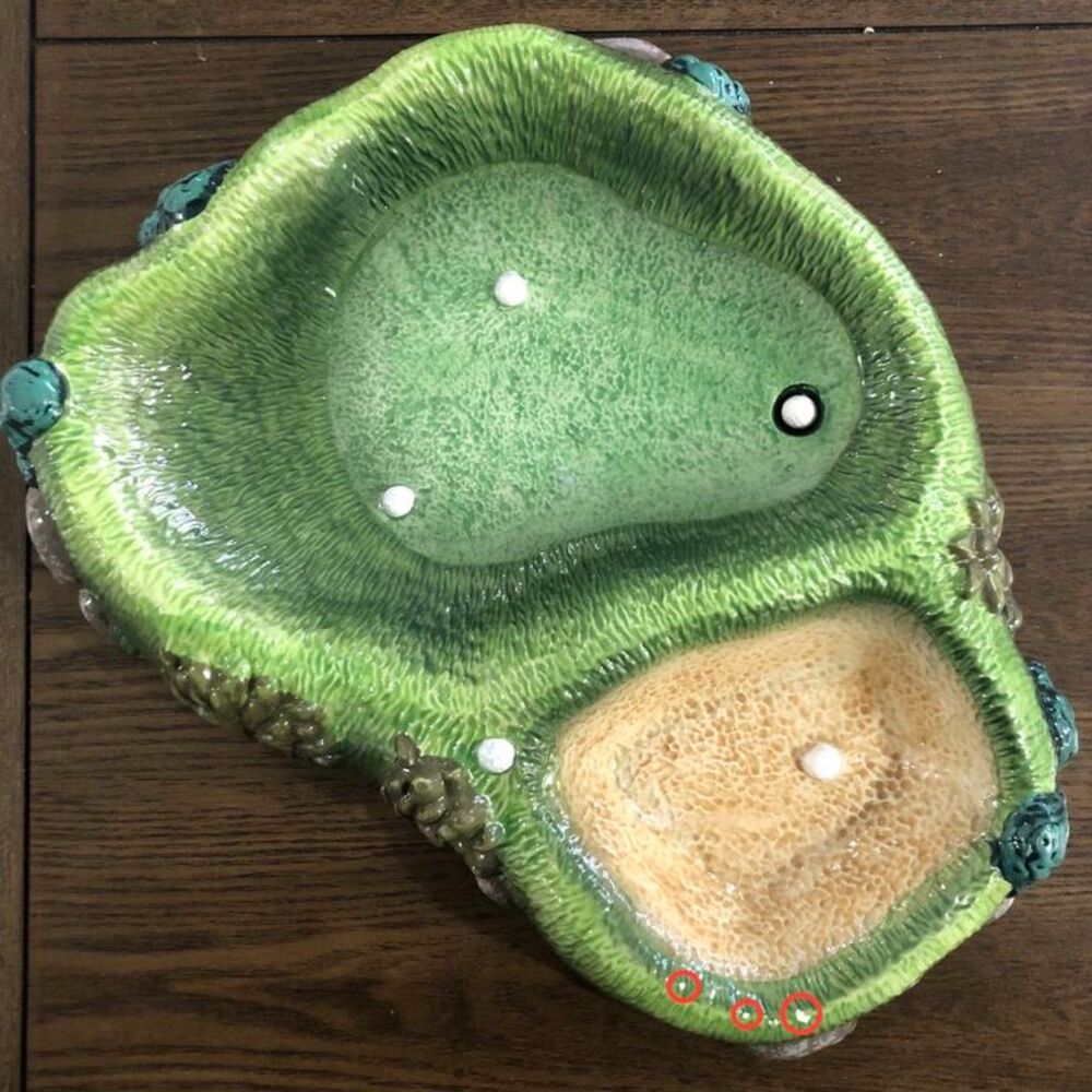 Ceramic Golf Hole Sand Trap Chips and Dip Bowl by Figi - Picture 6 of 6